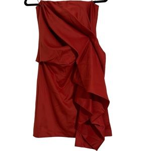 NWT Lush Strapless Corset Top Cocktail Dress Size Medium